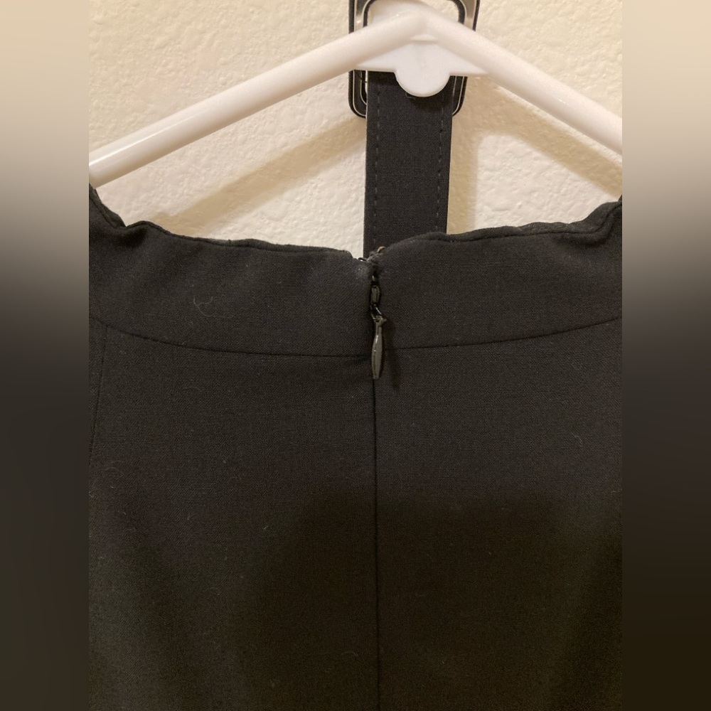 Banana Republic Classic Black Midi Dress Size 6 - Picture 13 of 16